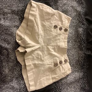High waisted shorts